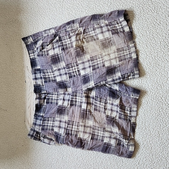 Vintage 90'sY2K Faded Glory Distressed Grunge plaid patchwork relaxed fi… - Picture 1 of 8